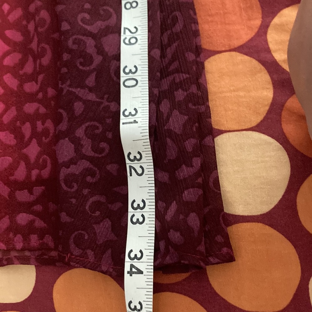 Anthropologie Swing Dress size 6 magenta color - Picture 8 of 11